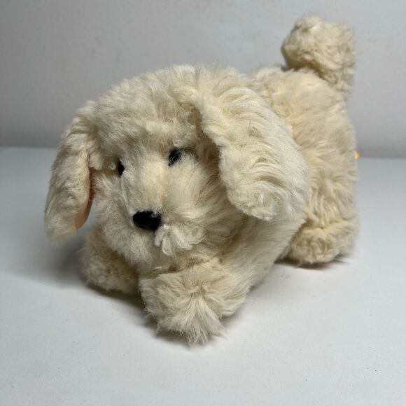 Vintage Plush Puppy 1994 Polar Puff 24K Special Effects  Dog Stuffed Animal Toy - Picture 9 of 9